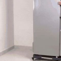 🚚✨ Base Móvil Ajustable | Lavadora y Refrigerador
