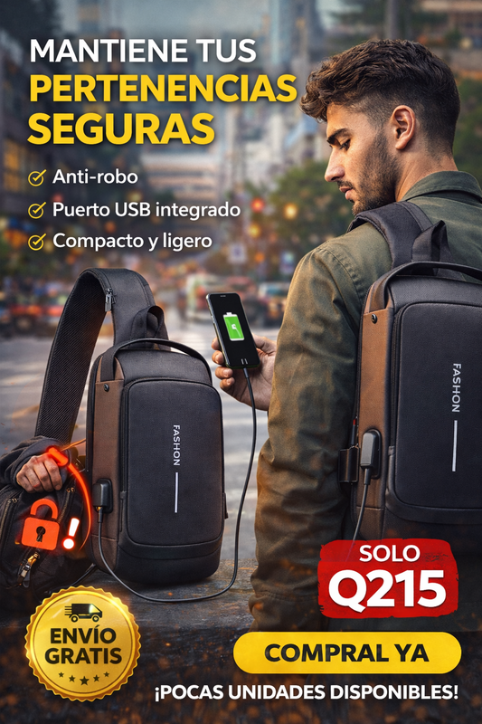 BOLSO ANTIRROBO