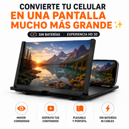 AMPLIFICADOR DE PANTALLA 3D HD