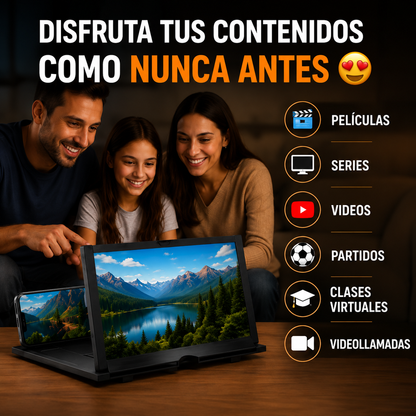 AMPLIFICADOR DE PANTALLA 3D HD