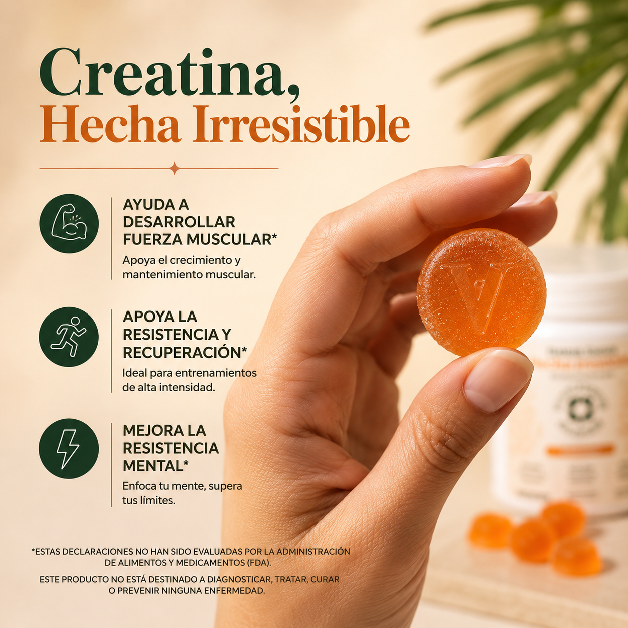 CREATINA EN GOMITAS –  TRASERO  MÁS GRANDE