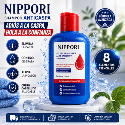NIPPORI ANTICASPA TOTAL - Ayuda a combatir la caspa