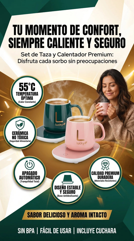 TAZA CALENTADORA
